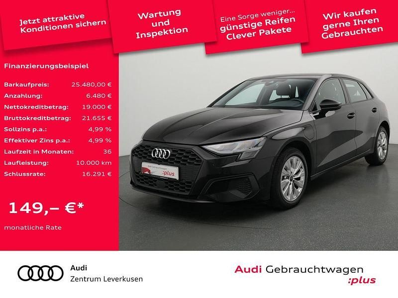 Brillantschwarz Gebraucht 2023 Audi A3 Performance Limousine | 25.480 € (Etwas zu teuer) - Bild 1/4