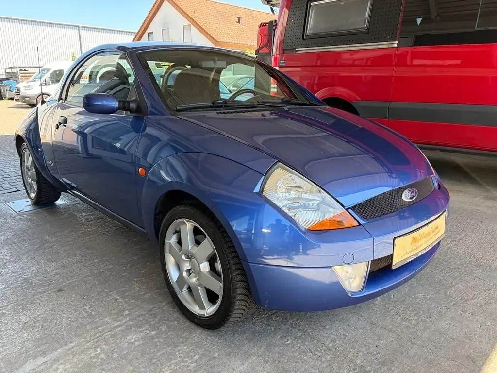 Gebraucht Ford StreetKa 95 PS (69 kW) 2003 Blau Cabrio
