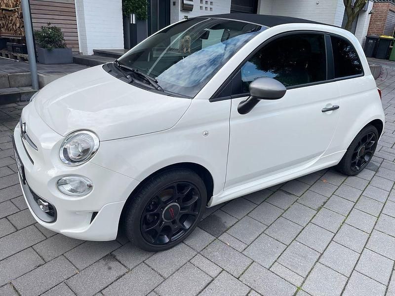 Weiß Gebraucht 2018 Fiat 500C Sport Cabrio | 10.490 € (Fairer Preis) - Bild 1/4