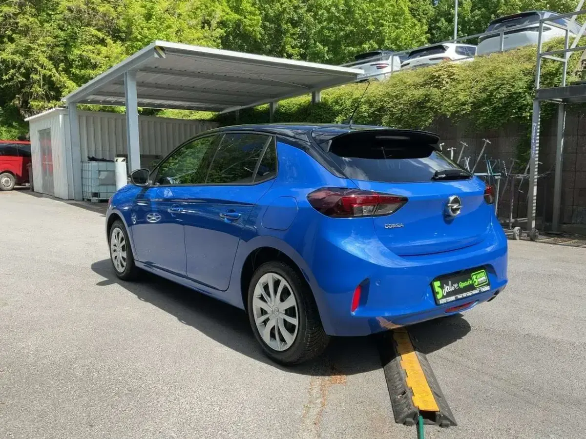 Gebraucht Opel Corsa Edition 75 PS (55 kW) 2023 Perl blau / black Kleinwagen