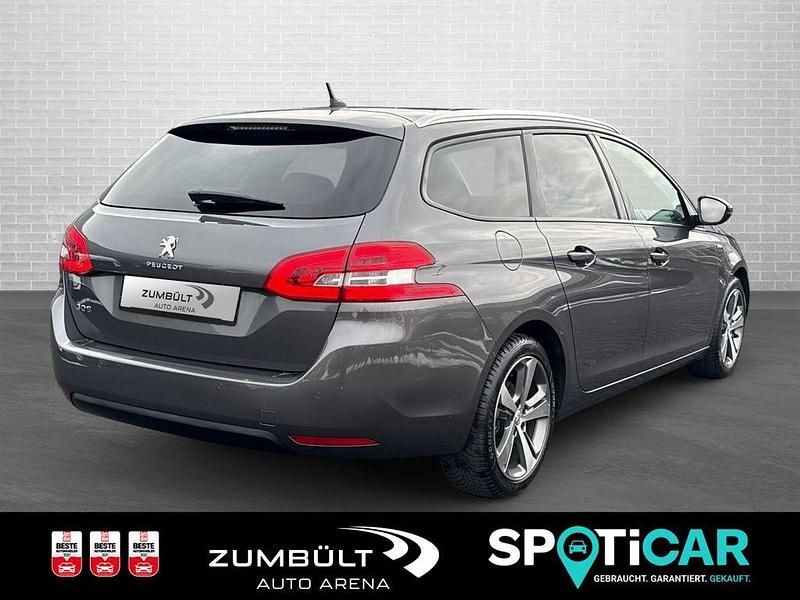 Gebraucht Peugeot 308 SW Style 110 PS (80 kW) 2016 Lackierung platiniumgrau/meta Kombi