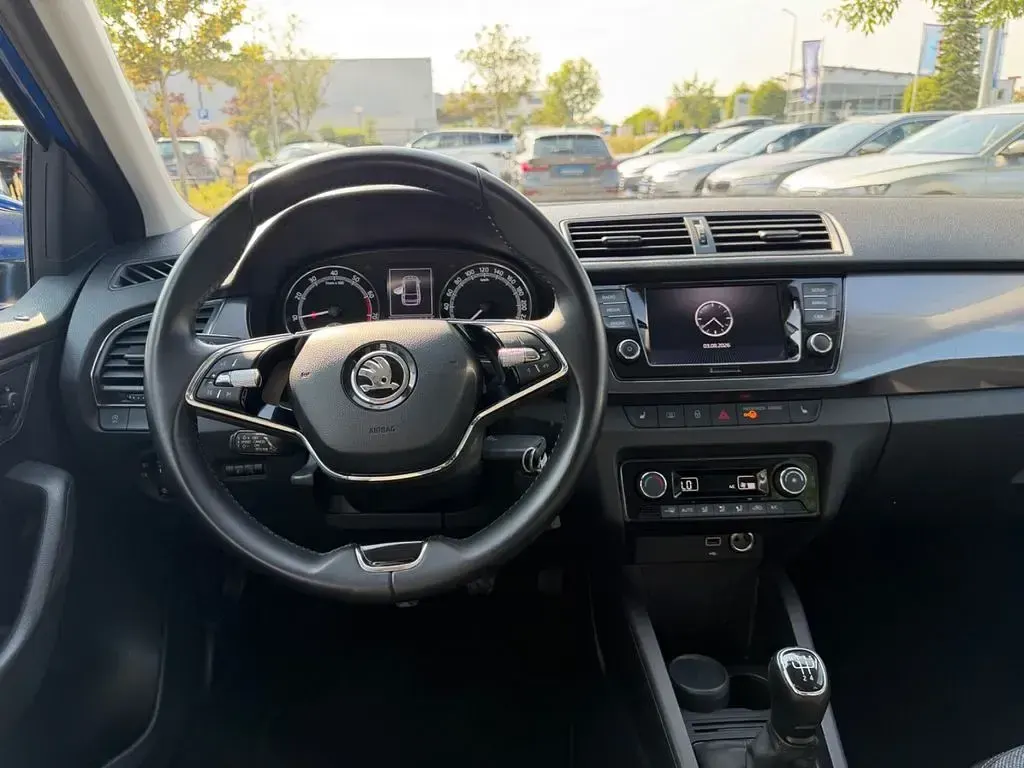 Gebraucht Skoda Fabia Clever 95 PS (69 kW) 2021 Blau Kleinwagen