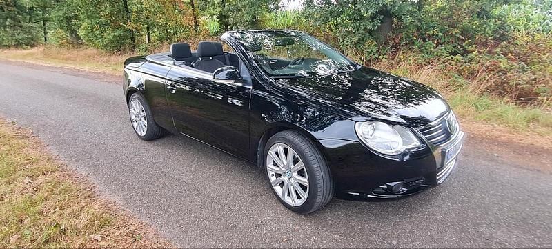 Gebraucht VW Eos 115 PS (84 kW) 2008 Schwarz Cabrio