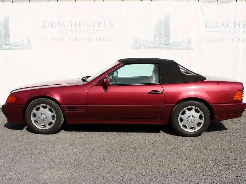 Usata Mercedes SL300 190 CV (139 kW) 1992 Rosso Cabrio