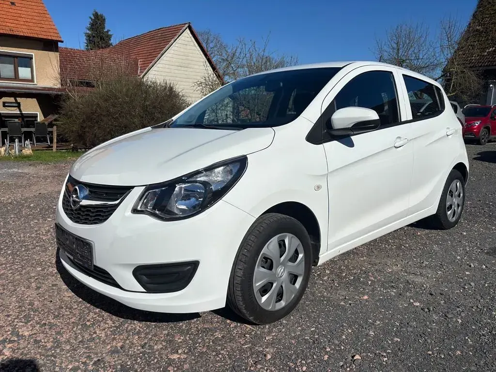 Gebraucht Opel Karl Edition 75 PS (55 kW) 2016 Weiß Kleinwagen