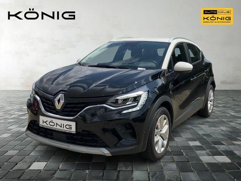 Zweifarbig: blackpearlschwar Gebraucht 2022 Renault Captur Evolution SUV | 21.990 € (Etwas zu teuer) - Bild 1/4
