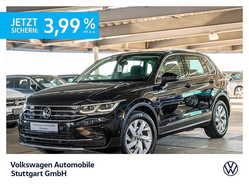 Schwarz Gebraucht 2022 VW Tiguan Elegance SUV | 27.230 € (Guter Preis) - Bild 1/4