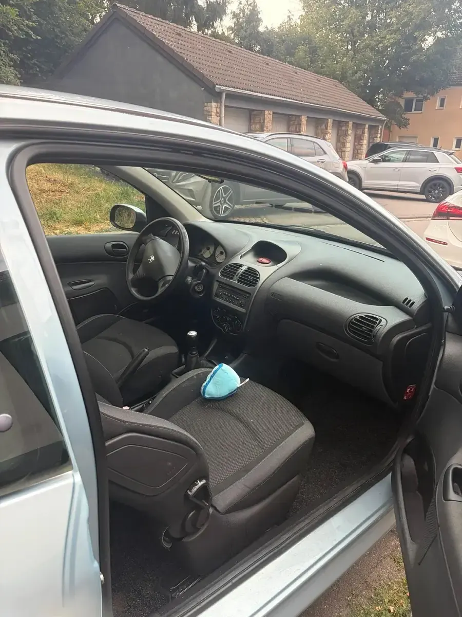 Gebraucht Peugeot 206 2009 Silber Kleinwagen