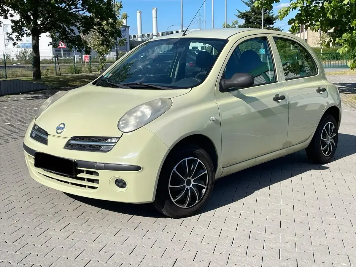 Gebraucht Nissan Micra 65 PS (47 kW) 2006 Gelb Kleinwagen