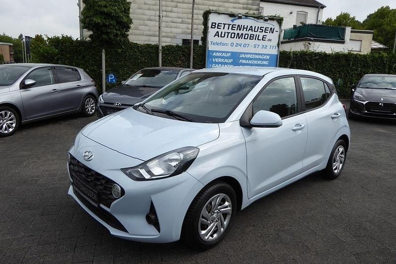 Blau Gebraucht 2021 Hyundai i10 Kleinwagen | 14.990 € (Fairer Preis) - Bild 1/4
