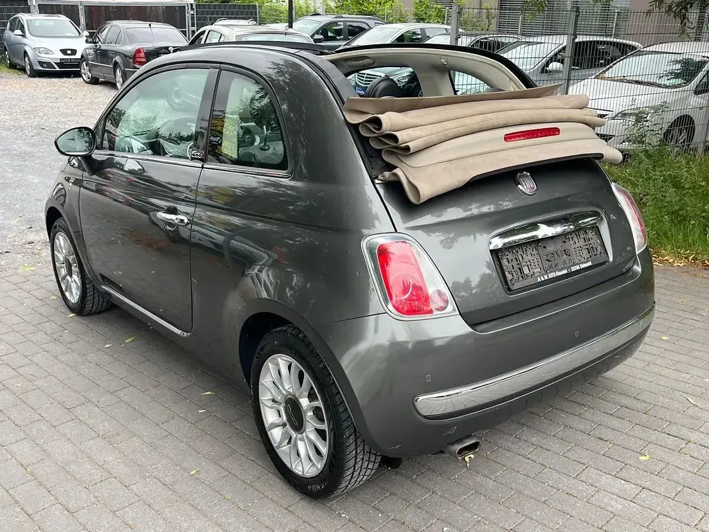 Gebraucht Fiat 500 Lounge 69 PS (50 kW) 2014 Grau Cabrio