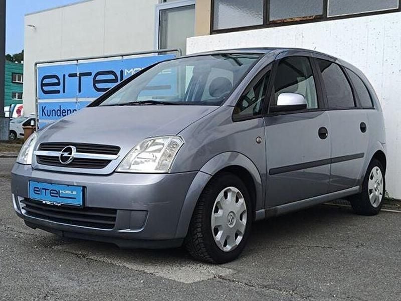 Silber Gebraucht 2004 Opel Meriva Enjoy Van / Kleinbus | 1.100 € (Superpreis) - Bild 1/4