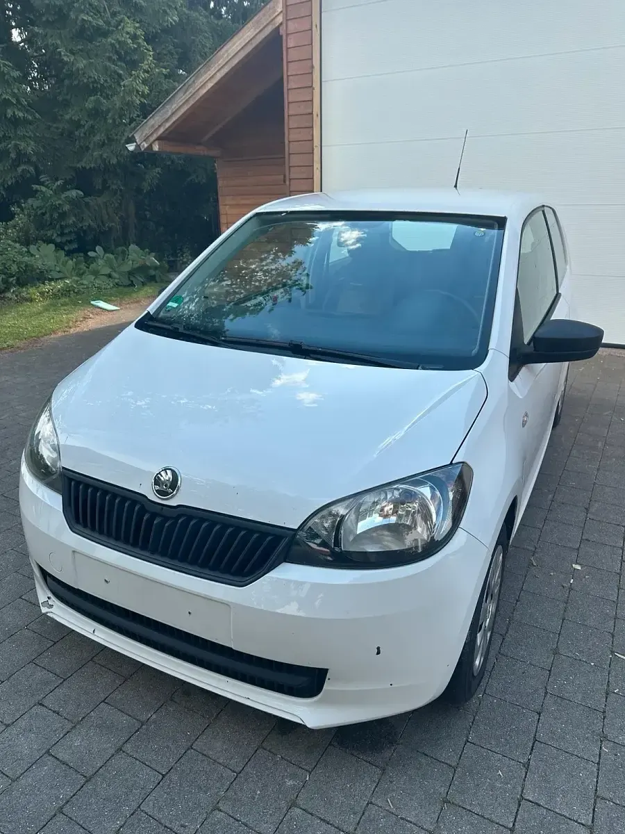 Gebraucht Skoda Citigo 60 PS (44 kW) 2012 Weiß Kleinwagen