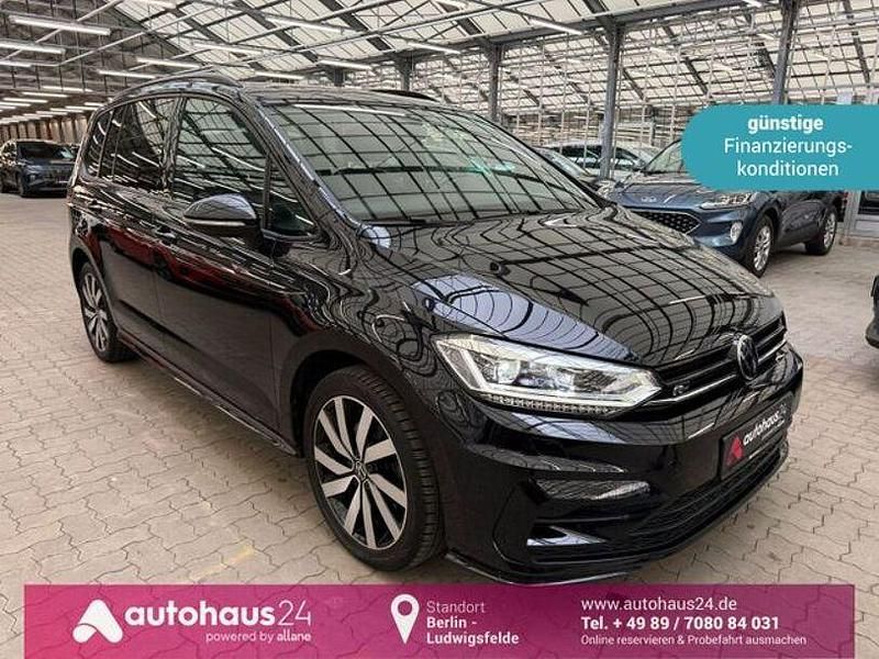 Gebraucht VW Touran Highline 150 PS (110 kW) 2022 Schwarz Van / Kleinbus