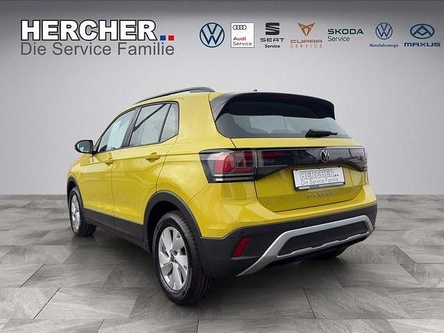 Neu VW T-Cross Life 95 PS (69 kW) 2025 Gelb SUV
