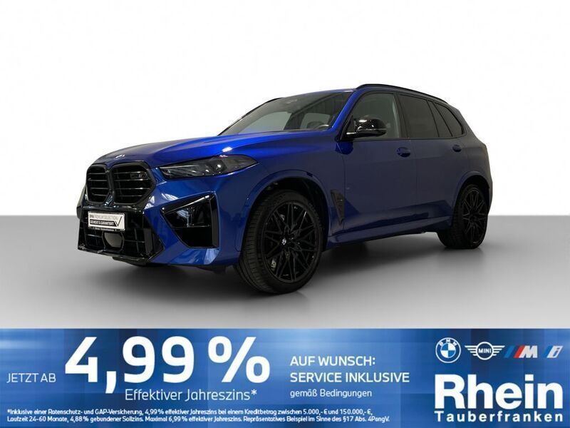 Marina bay blau metallic Gebraucht 2024 BMW X5 M Competition Edition SUV | 124.840 € - Bild 1/4