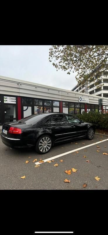 Schwarz Gebraucht 2008 Audi A8 Limousine | 6.300 € (Fairer Preis) - Bild 1/4