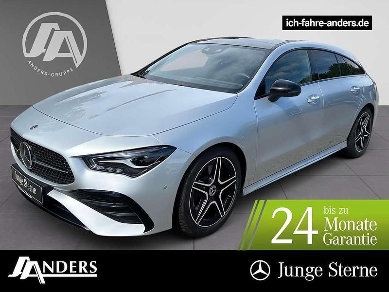 Iridiumsilber Gebraucht 2024 Mercedes CLA200 Shooting Brake Premium Kombi | 32.414 € (Fairer Preis) - Bild 1/3