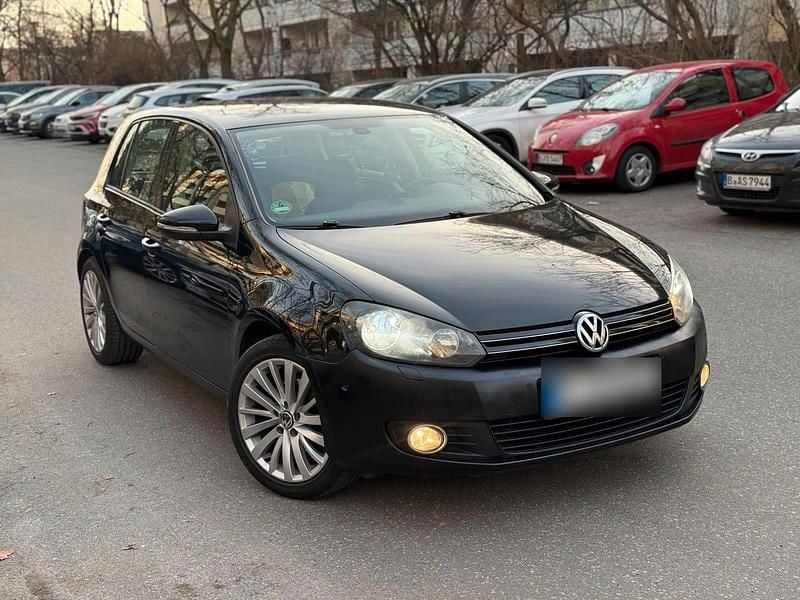 Gebraucht VW Golf VI 122 PS (89 kW) 2009 Schwarz Kleinwagen