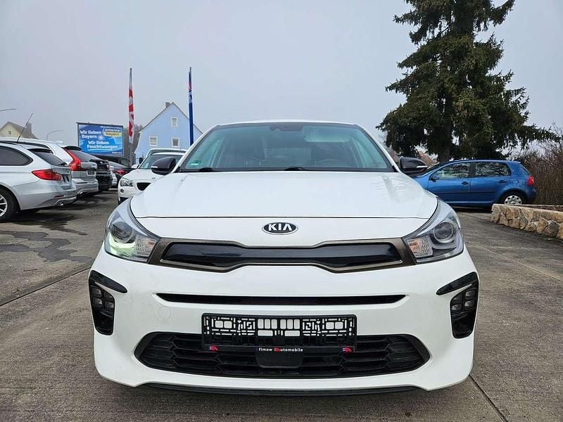 Gebraucht Kia Rio GT-Line 120 PS (88 kW) 2018 (ud) schneeweiss Kleinwagen