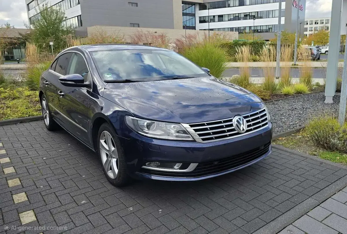 Usata VW CC 150 CV (110 kW) 2016 Blu Berlina