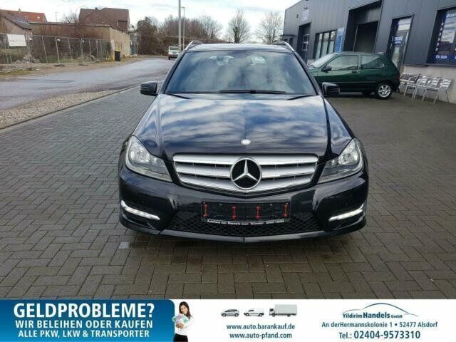 Gebraucht Mercedes C200 AMG 184 PS (135 kW) 2014 Schwarz metallic Kombi