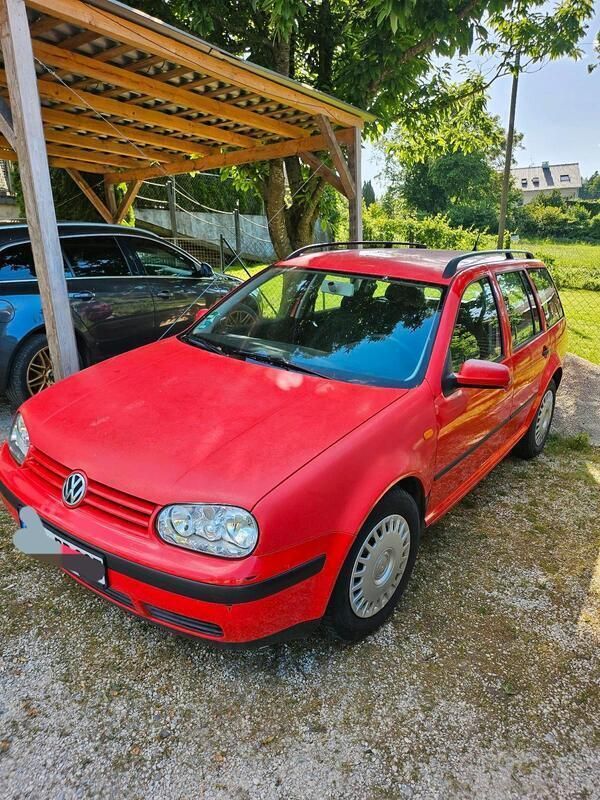 Rot Gebraucht 1999 VW Golf IV Kombi | 500 € (Superpreis) - Bild 1/4