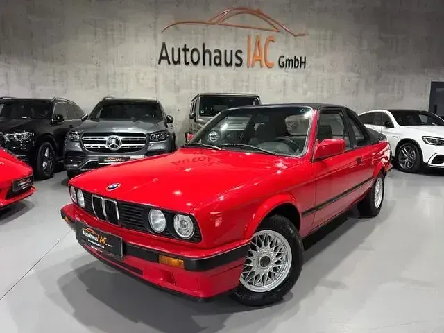 Second-hand BMW 316 99 CP (72 kW) 1990 Roșu Cabrio