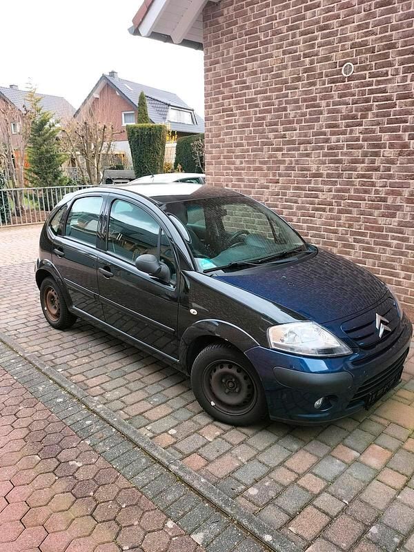 Gebraucht Citroën C3 Style 74 PS (54 kW) 2008 Schwarz Kleinwagen