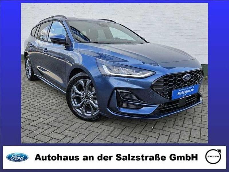Chromablau metallic Neu 2025 Ford Focus ST-Line X Kombi | 29.798 € (Fairer Preis) - Bild 1/3
