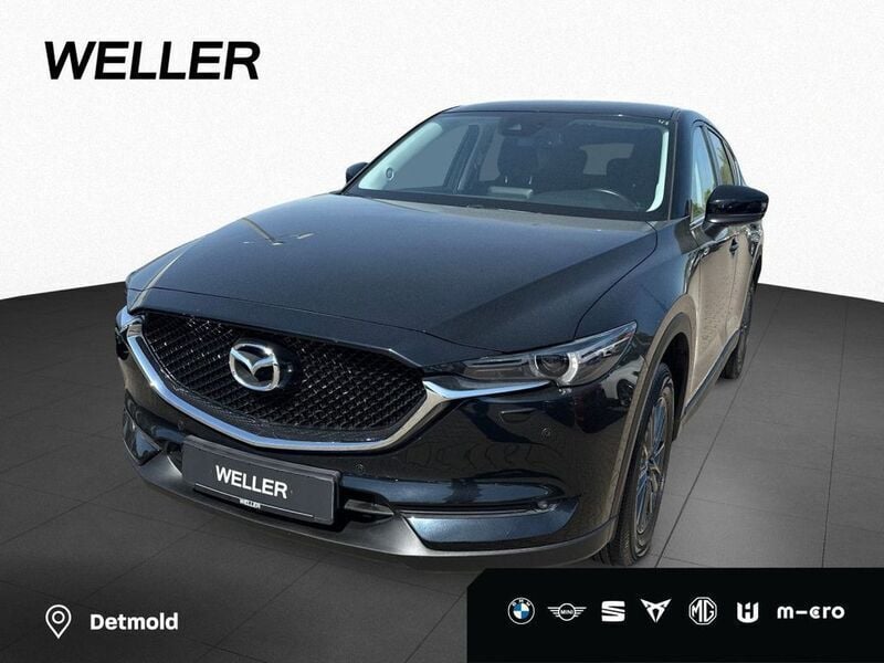 Jet black (schwarz) Gebraucht 2019 Mazda CX-5 Exclusive-Line SUV | 20.450 € (Fairer Preis) - Bild 1/4