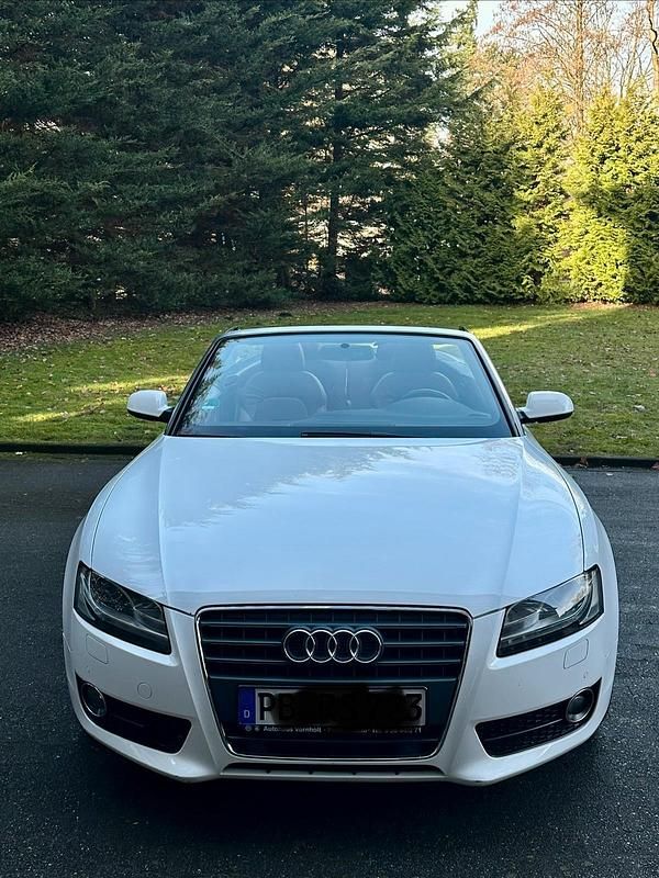 Gebraucht Audi A5 Cabriolet S-Line 179 PS (131 kW) 2010 Weiß Cabrio