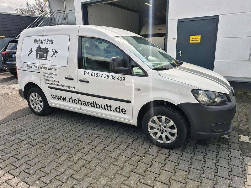 Second-hand VW Caddy 75 CP (55 kW) 2014 Alb Monovolum