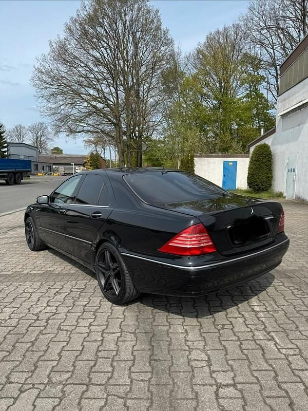 Usata Mercedes S320 201 CV (147 kW) 2003 Nero Berlina