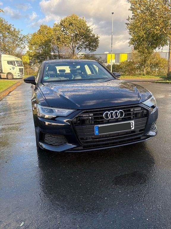 Blau Gebraucht 2021 Audi A6 Advanced Limousine | 26.400 € - Bild 1/4