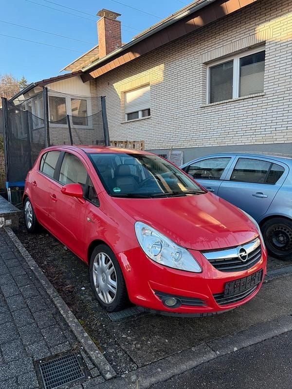 Gebraucht Opel Corsa 90 PS (66 kW) 2007 Rot Kleinwagen