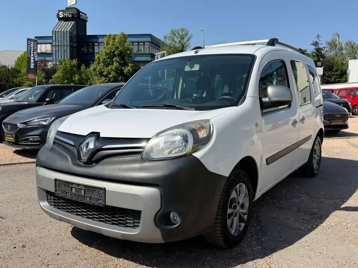 Gebraucht Renault Kangoo Authentique 75 PS (55 kW) 2014 Mineral weiss Van / Kleinbus