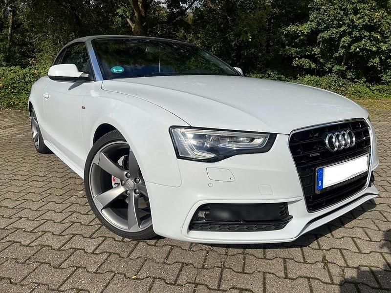 Gebraucht Audi A5 Cabriolet S-Line 211 PS (155 kW) 2012 Weiß Cabrio