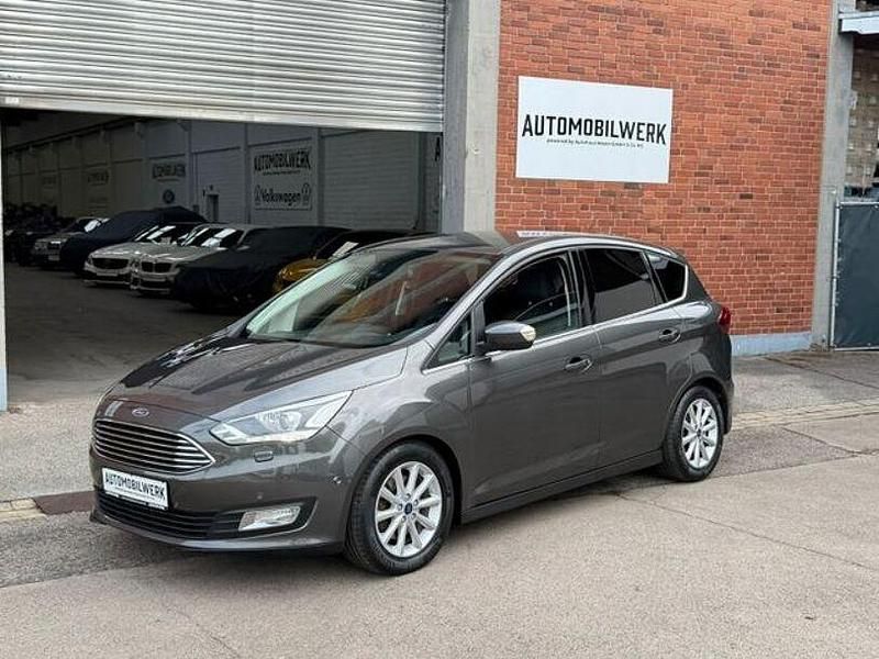 Grau Gebraucht 2015 Ford C-MAX Titanium Van / Kleinbus | 11.999 € (Etwas zu teuer) - Bild 1/4