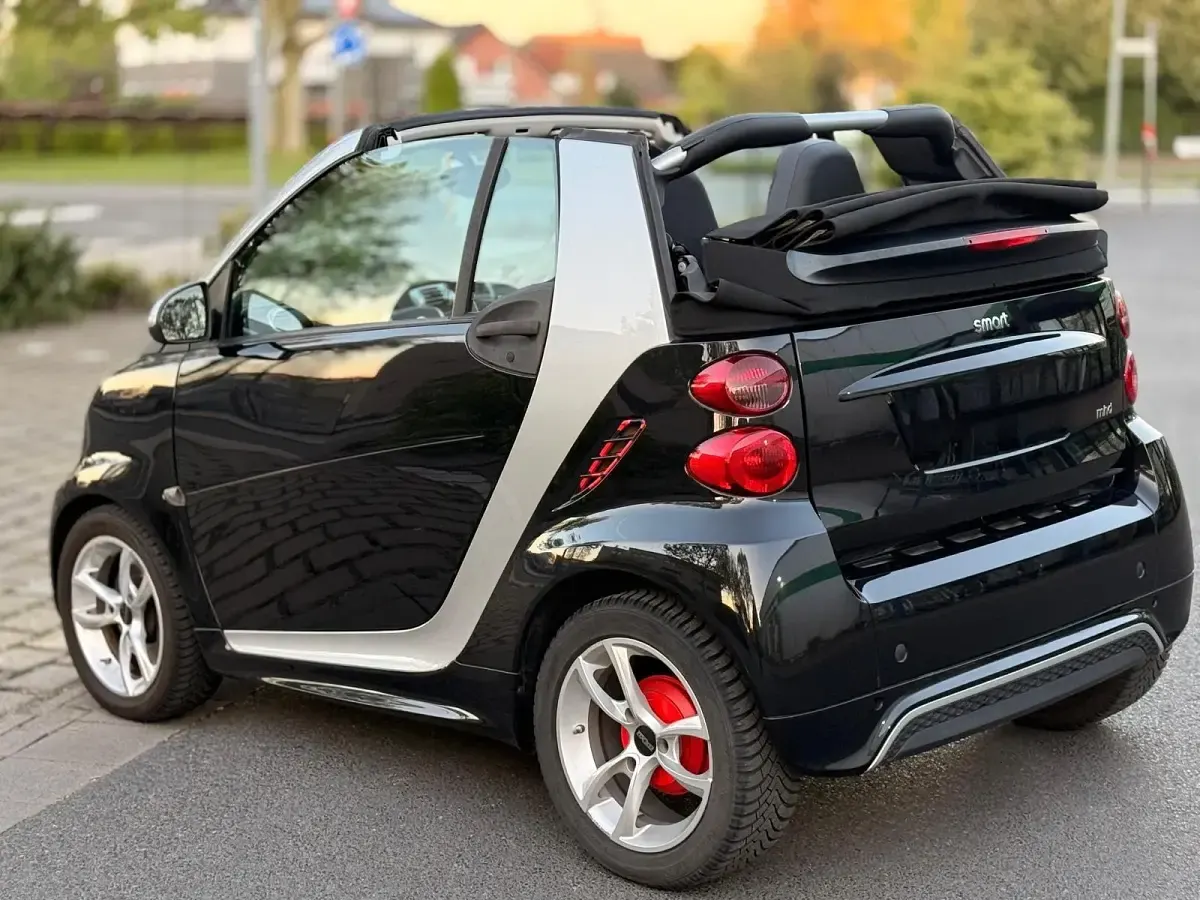 Używany Smart ForTwo Cabrio 71 KM (52 kW) 2014 Czarny Kabriolet