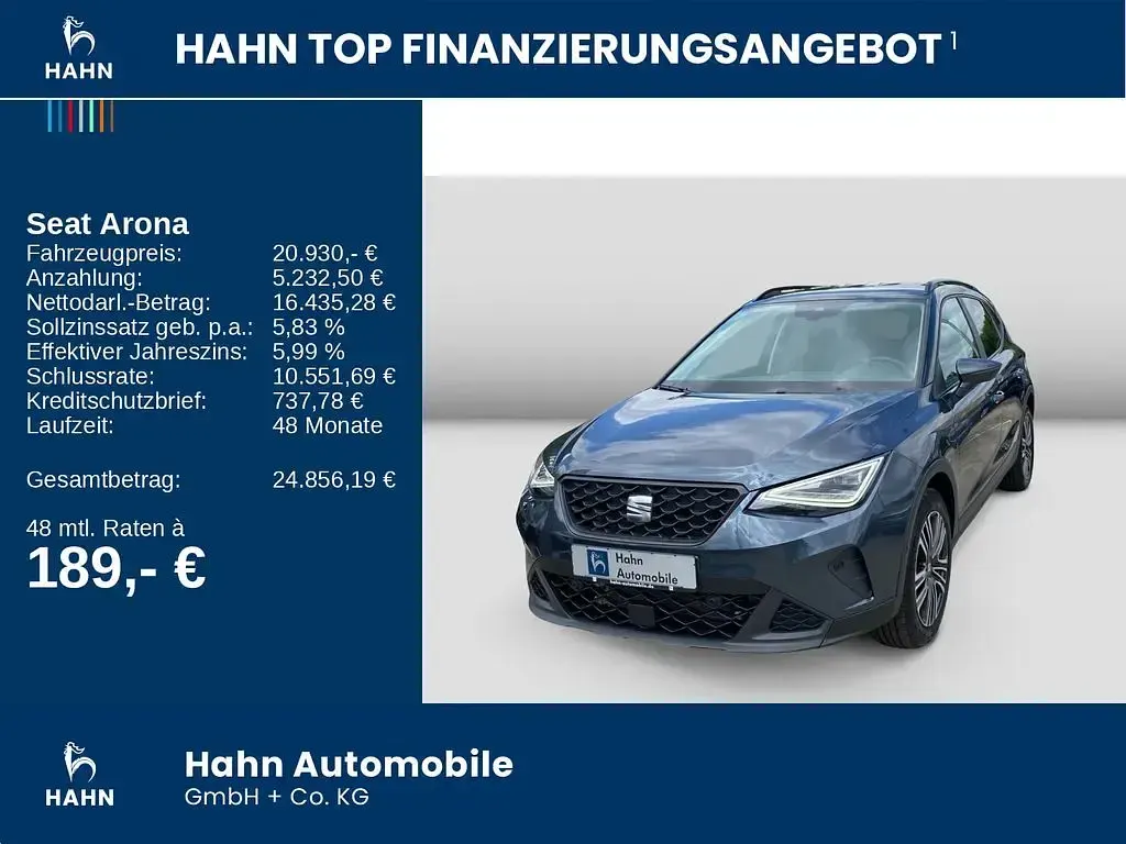 Gebraucht Seat Arona Style 116 PS (85 kW) 2024 Grau SUV