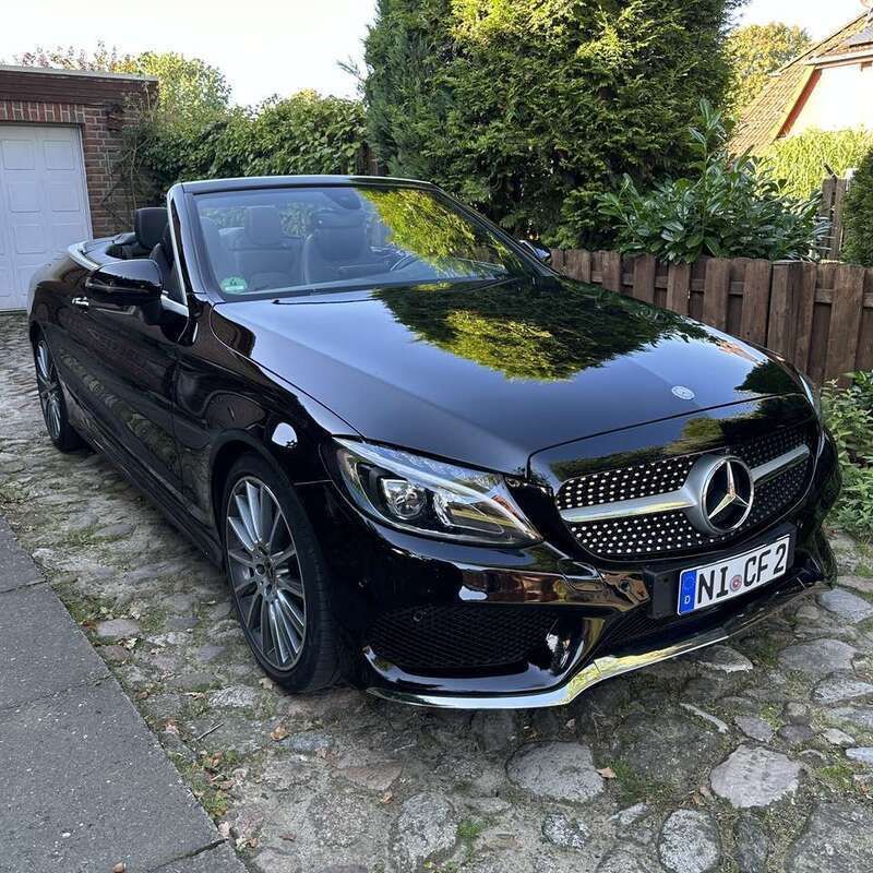 Schwarz Gebraucht 2017 Mercedes C43 AMG AMG Cabrio | 28.900 € - Bild 1/4