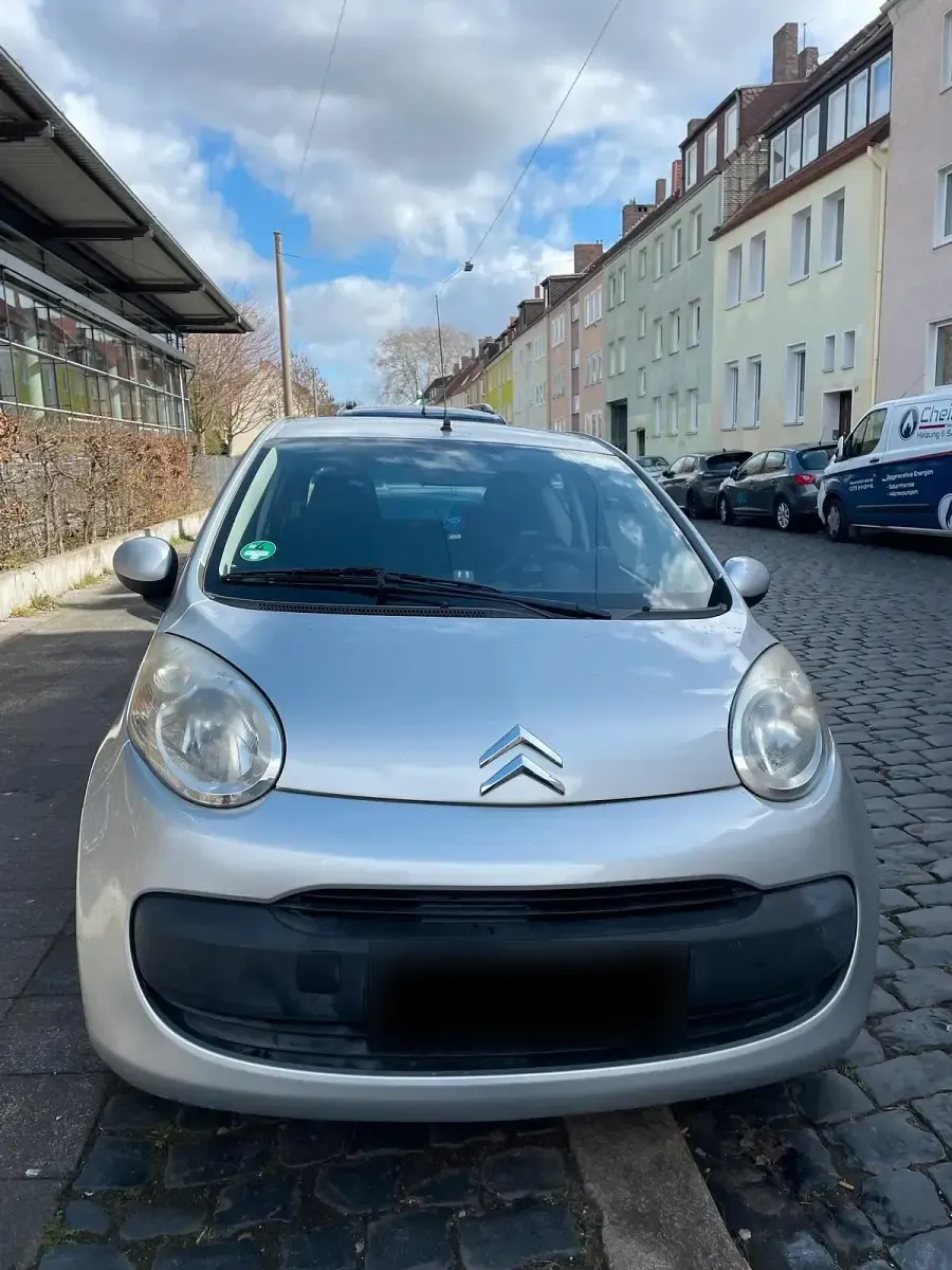 Gebraucht Citroën C1 68 PS (50 kW) 2008 Silber Kleinwagen