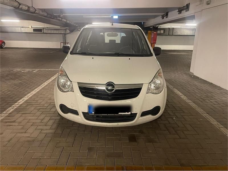 Weiß Gebraucht 2009 Opel Agila Kleinwagen | 1.350 € (Superpreis) - Bild 1/4