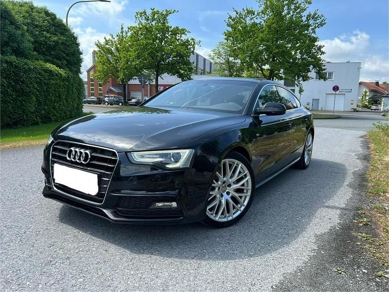 Schwarz Gebraucht 2014 Audi A5 S-line plus Coupé | 8.500 € (Superpreis) - Bild 1/4