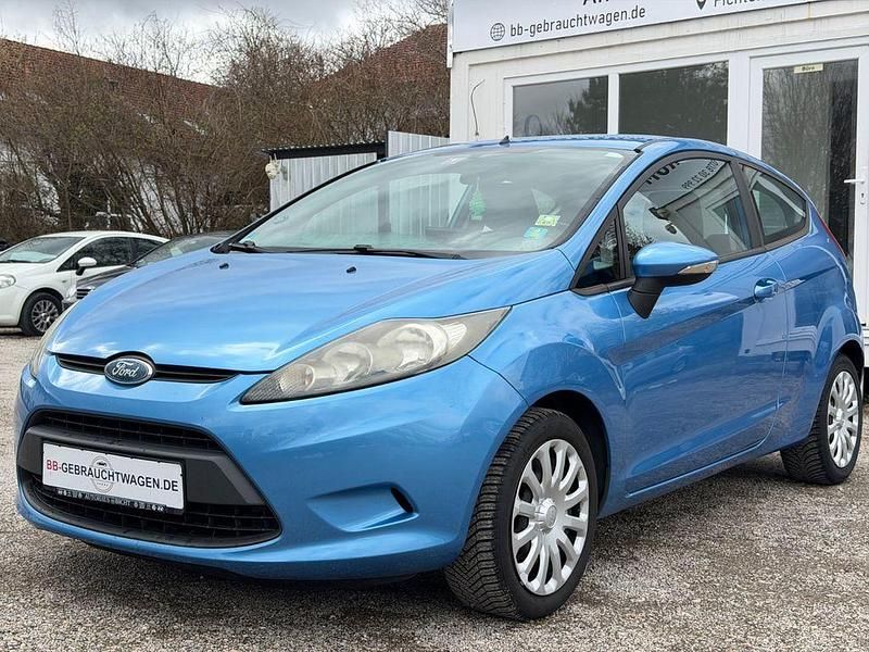 Gebraucht Ford Fiesta Trend 60 PS (44 kW) 2008 Blau Kleinwagen