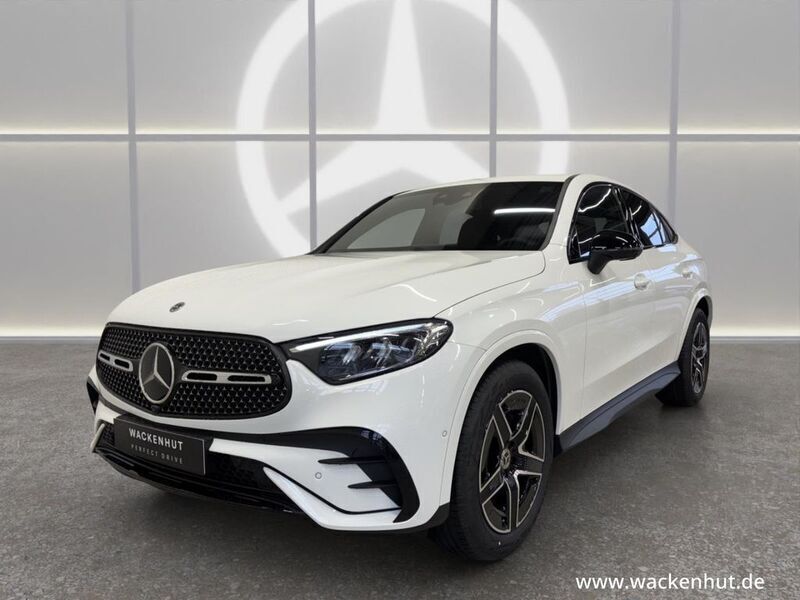 Weiss Gebraucht 2025 Mercedes GLC220 Advanced Plus Coupé | 65.590 € (Superpreis) - Bild 1/4