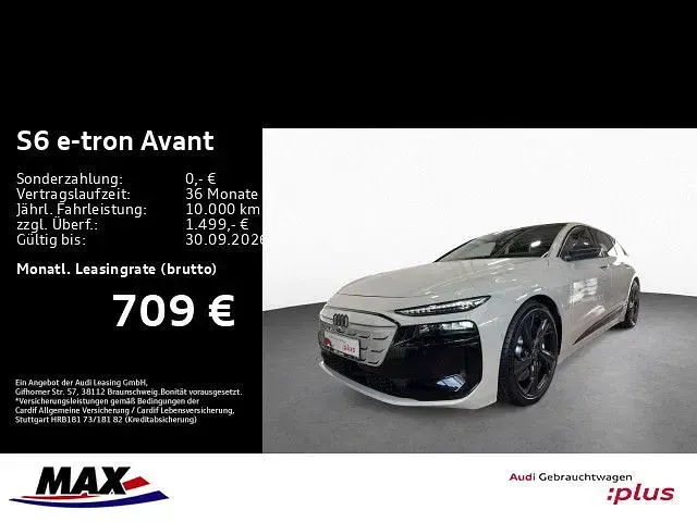 Neu Audi S6 e-tron Sport 369 kW (503 PS) 2025 Beige Kombi