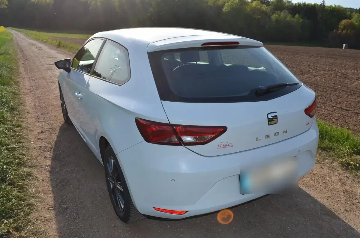 Brugt Seat Leon Reference 86 HK (63 kW) 2014 Hvid Coupe