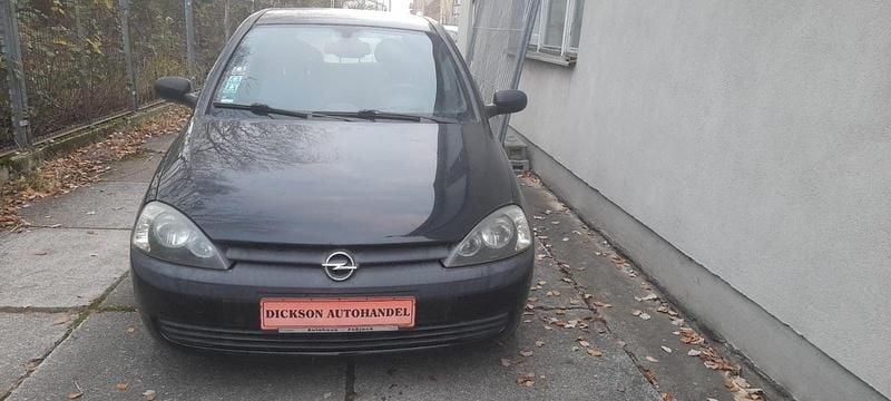 Schwarz Gebraucht 2003 Opel Corsa Kleinwagen | 390 € (Superpreis) - Bild 1/4